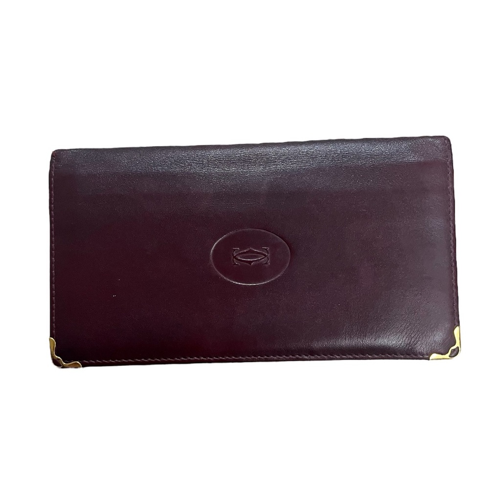 Cartier‎ long leather wallet